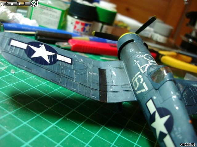 作品分享1/72 Vought F4U-1D Corsair"海盜式"艦載攻擊機