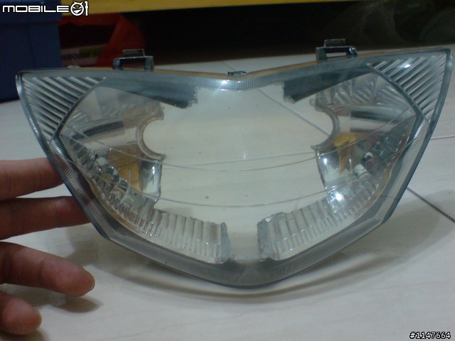 DIY_新高手125大燈上_H1大魚眼