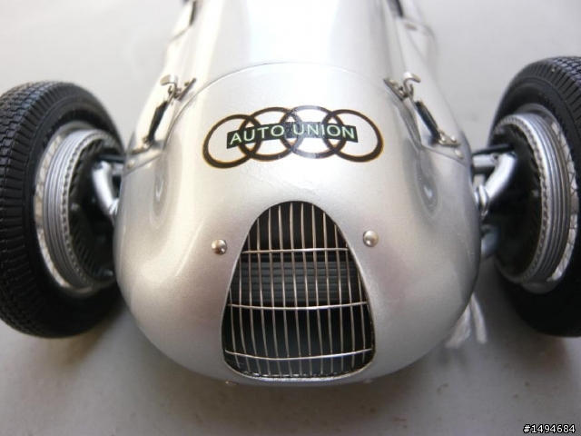 模型車收藏分享[002-CMC-M027, 1/18, Auto-Union Typ D, 1938]