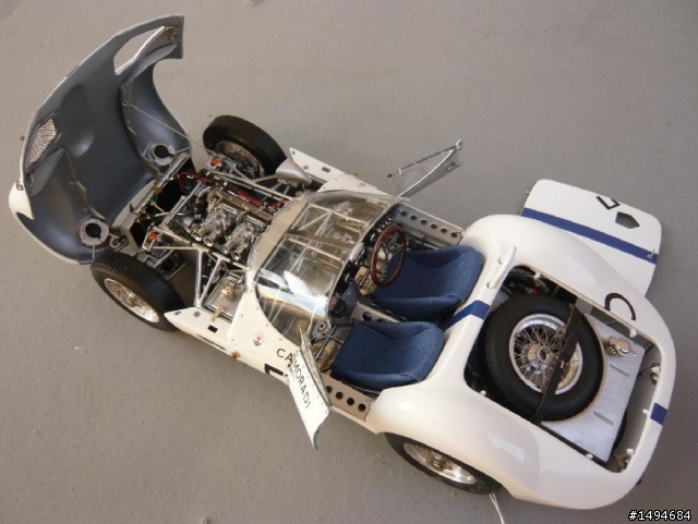 模型車收藏分享[001-CMC, 1/18, Maserati Tipo 61 Birdcage, 1961]