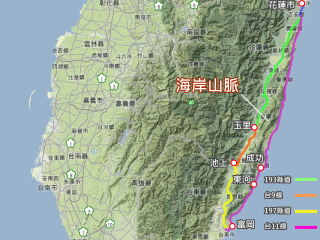 [路線分享] 沒時間環島的車友可以來試這條~3日環花東海岸山脈350km