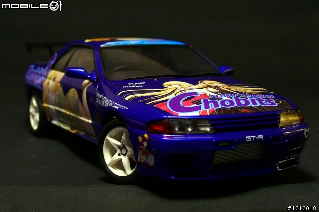 [作品分享] 痛車第三彈 BNR32 GTR Chorbis塗裝