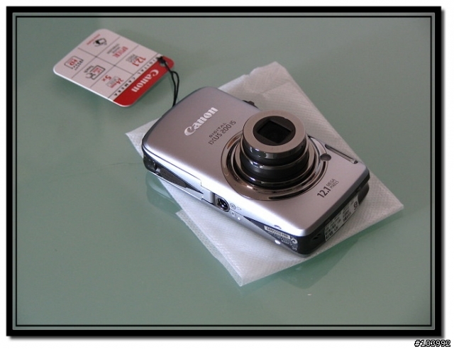 Canon IXUS 200 IS (銀色) 簡易開箱文