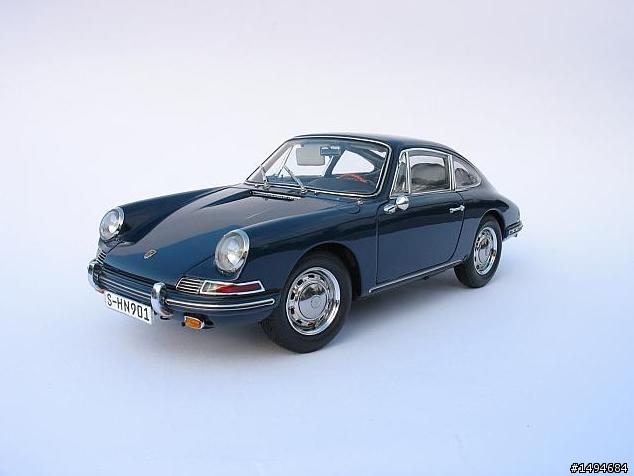 模型車收藏分享[014-CMC-M067, 1/18, Porsche 901 Coupé,  1964]