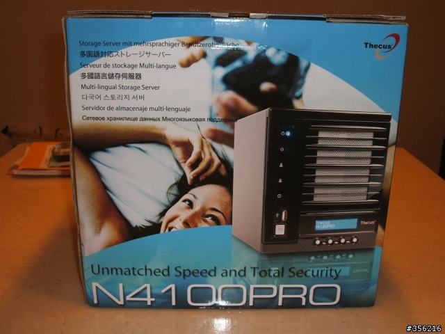 [開箱] Thecus N4100PRO NAS