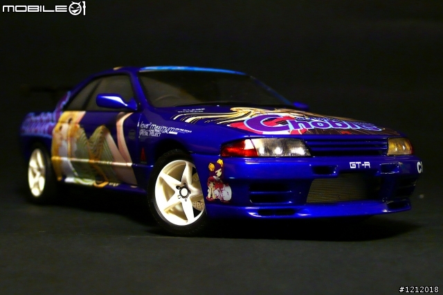 [作品分享] 痛車第三彈 BNR32 GTR Chorbis塗裝