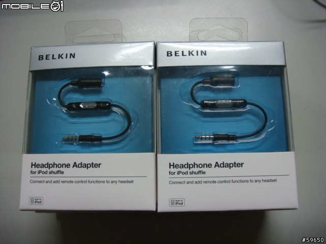 Ipod shuffle Belkin Headphone Adapter 耳機轉接線