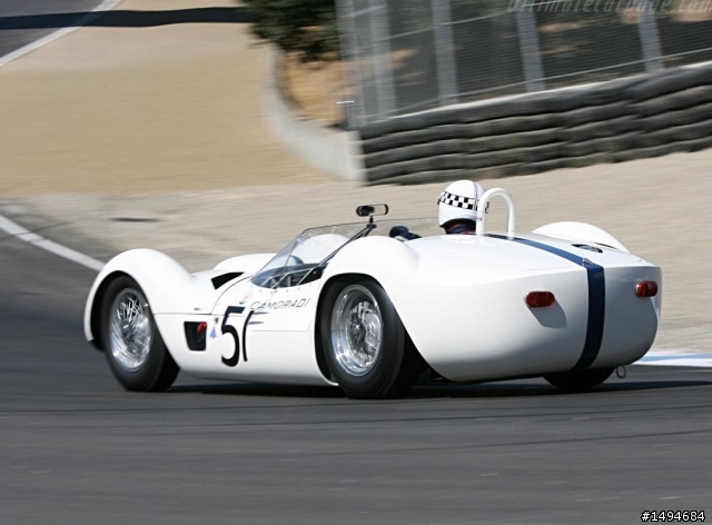 模型車收藏分享[001-CMC, 1/18, Maserati Tipo 61 Birdcage, 1961]