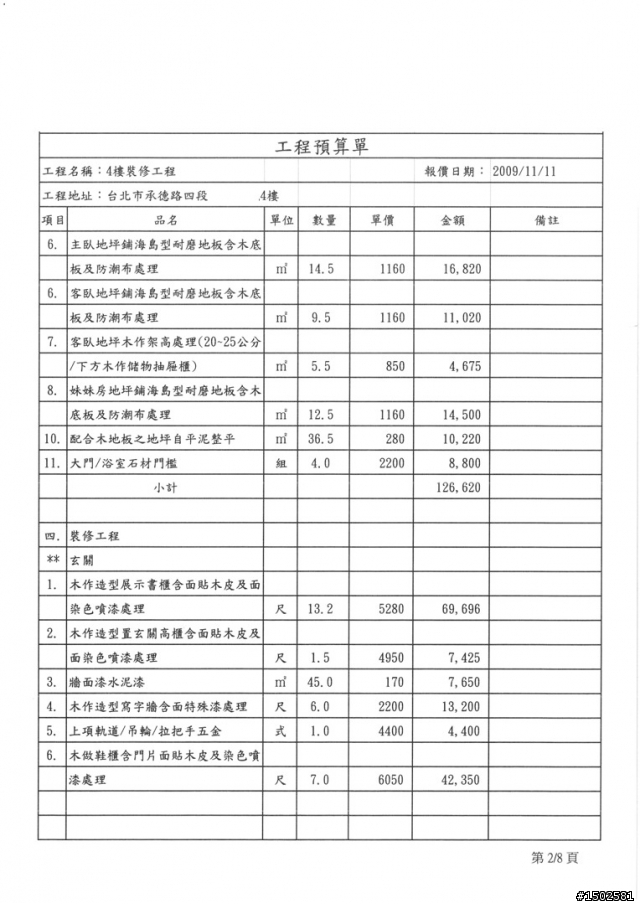 我的劍潭新家  經過一個月的溝通 報價出爐  但是天阿  我很窮只要50 給我200  我該怎麼辦