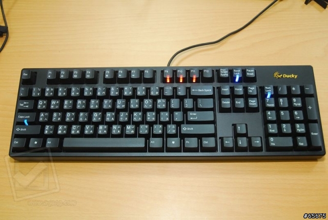 Ducky 櫻桃鴨 支援N-KEY 採用CHERRY軸 台灣生產