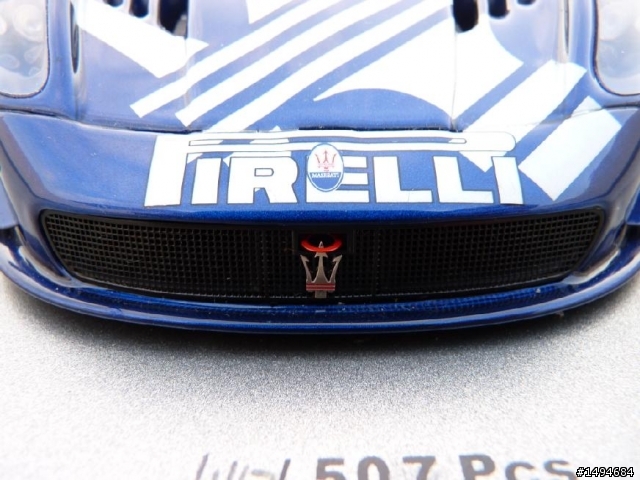 模型車收藏分享[005-BBR-P1802, 1/18, Maserati MC12 Geneve Motor Show 2004]