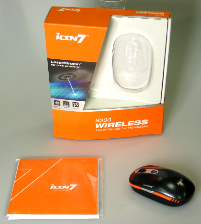 [開箱文] 非微軟型男專用>>Icon7 S450兄弟鼠>>S300 無線雷射滑鼠