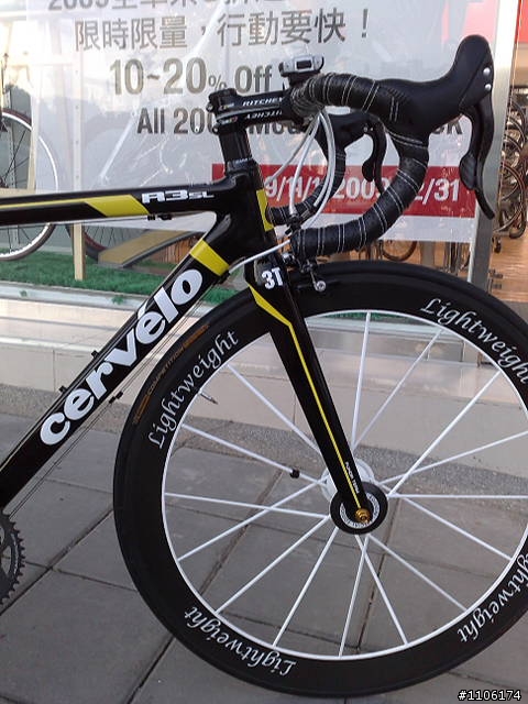 cervelo R3sl 限量版(50台)+LIGHTWEIGHT 白色限量版！