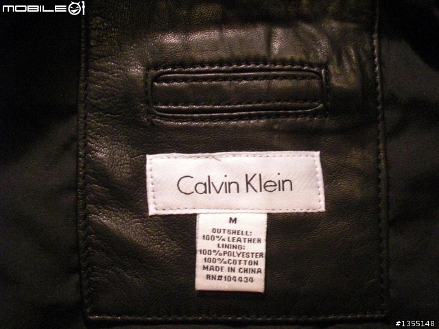 【冬季分享】CK leather bomber jacket 簡單開箱文