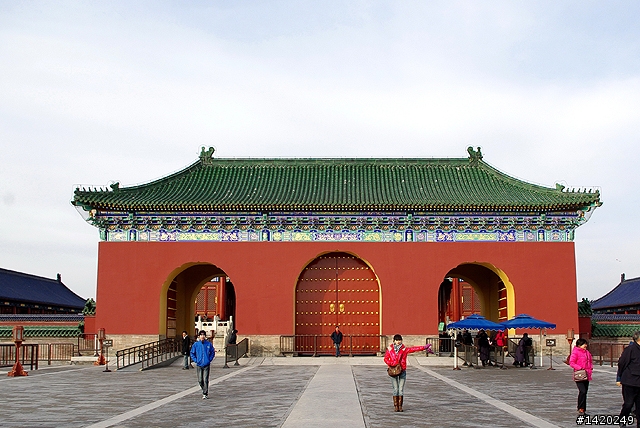 台灣客在北京之天壇公園行