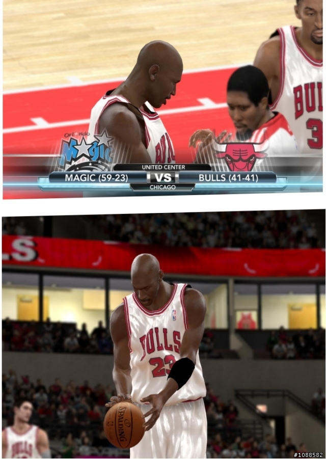 NBA2K10 麥可 喬丹 Michael Jordan 籃球之神再現