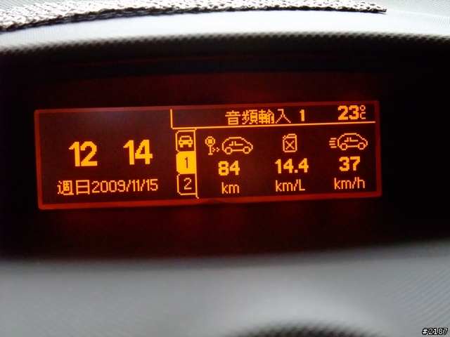 正09 年 與 09/10年 308SW 差異處，追加多功能顯示器設定畫面[圖多]