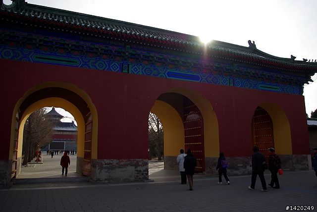 台灣客在北京之天壇公園行