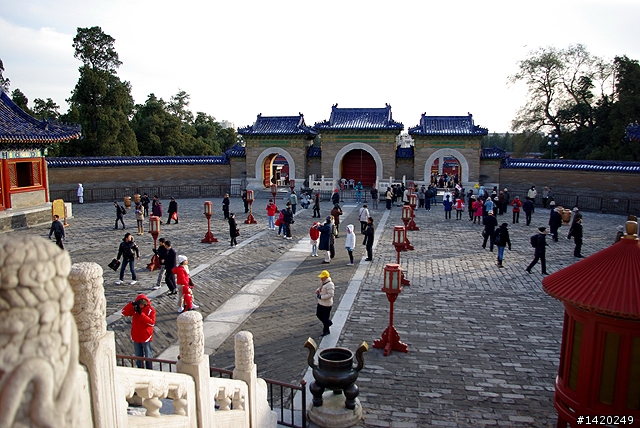 台灣客在北京之天壇公園行