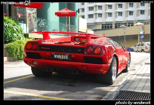 Lamborghini Diablo VT in Malaysia