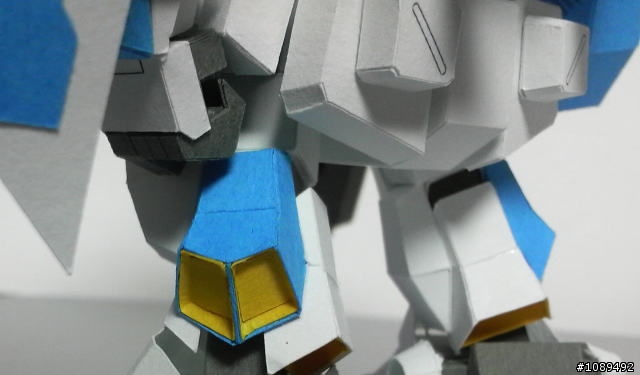 氣樂冒險的SD NT-1 Gundam Alex紙模