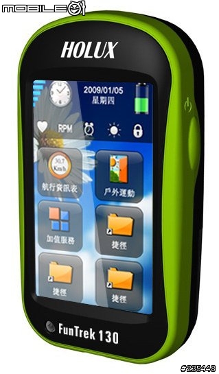 [測試] HOLUX FunTrek 130 3"螢幕單車用導航機