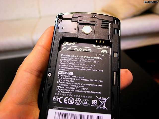 人生中的第一支智慧手機─Acer beTouch E100(希望機)！