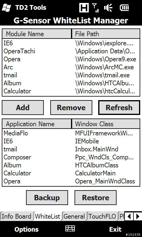 Diamond2 WM6.5的微調工具更TD2 TOOLS 更新了(TD2 Tools 3)
