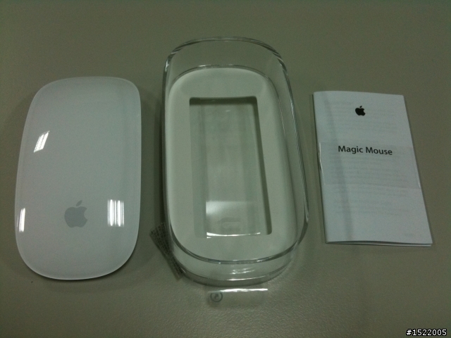 期待已久的Magic Mouse 開箱囉