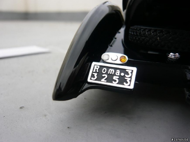 模型車收藏分享[011-CMC-M001, 1/24, Mercedes-Benz SSK, 1930, Black Prince of Count Trossi]