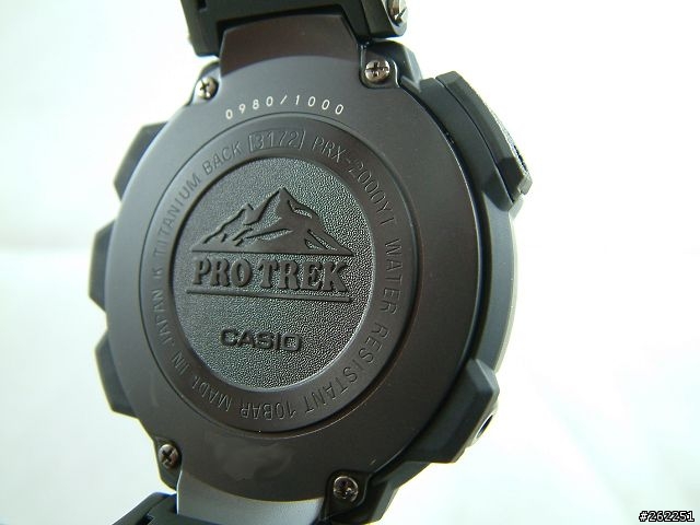 [開箱] Casio Protrek PRX-2000YT-1 登山表