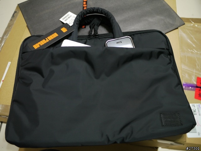 [開箱分享]HEAD PORTER X MACBOOK 黑美合身電腦包