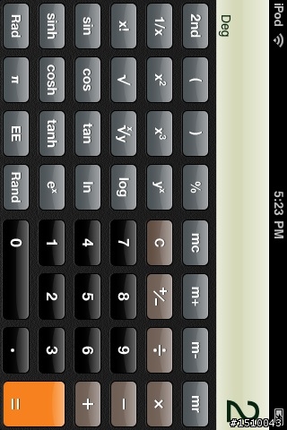 iPod Touch 計算機有嚴重的bug?