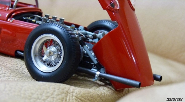 模型車收藏分享[019-CMC, 1/18, Ferrari 156 F1, 1961, 鯊魚鼻]