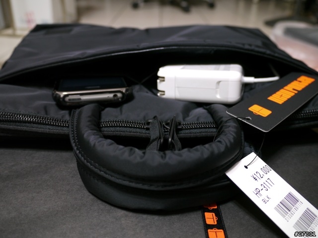 [開箱分享]HEAD PORTER X MACBOOK 黑美合身電腦包