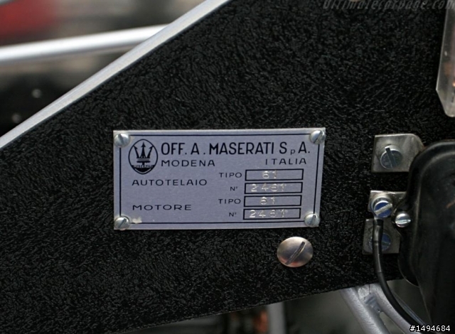 模型車收藏分享[001-CMC, 1/18, Maserati Tipo 61 Birdcage, 1961]