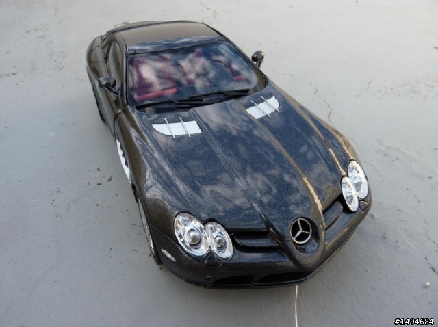 模型車收藏分享[021-CMC-M045B, 1/18, Mercedes-Benz SLR McLaren coupe, anthracyte, 2003]