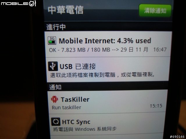[開箱]HTC Hero專用鏡面多功能傳輸座充