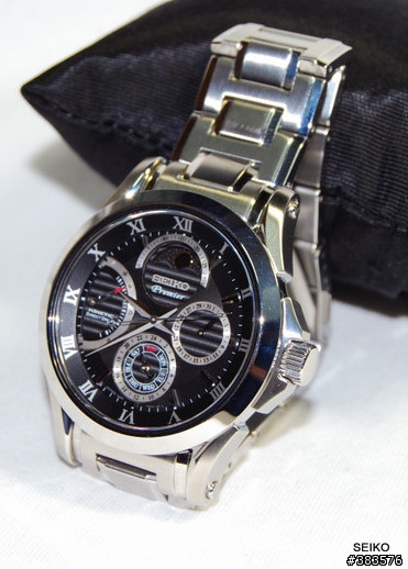 第一次分享 SEIKO PREMIER 人工動能月相錶