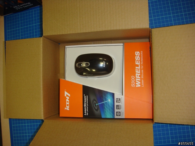 [開箱文] 非微軟型男專用>>Icon7 S450兄弟鼠>>S300 無線雷射滑鼠