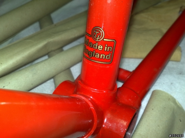 塵封20幾年英國製老鋼管來禮T.I-RALEIGH