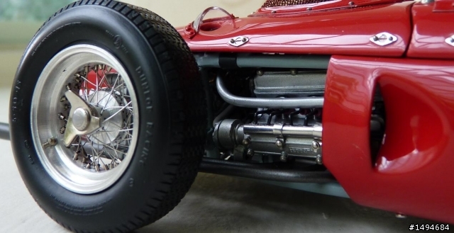 模型車收藏分享[019-CMC, 1/18, Ferrari 156 F1, 1961, 鯊魚鼻]