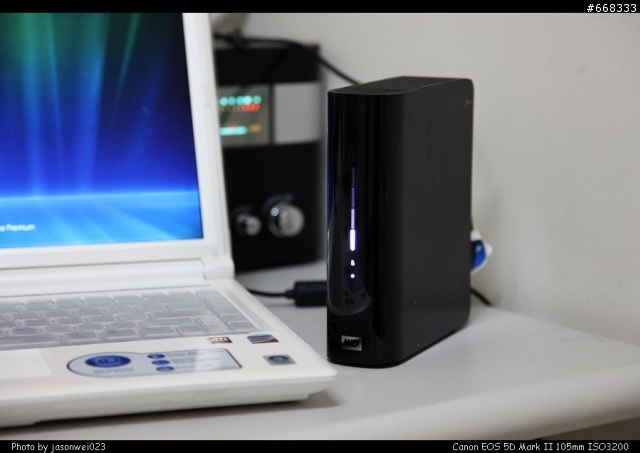 [簡單開箱]WD My Book Essential 3.5吋 1TB 行動硬碟-第4代