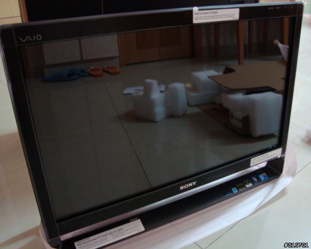 不專業開箱 SONY VAIO L VPCL117FX TOUCHSCREEN ALL-IN-ONE (US VERSION)