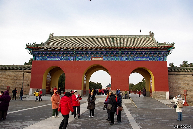 台灣客在北京之天壇公園行