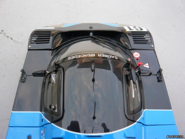 模型車收藏分享[018-Exoto-RLG19190, 1/18, Sauber-Mercedes C9 #61, 1988]