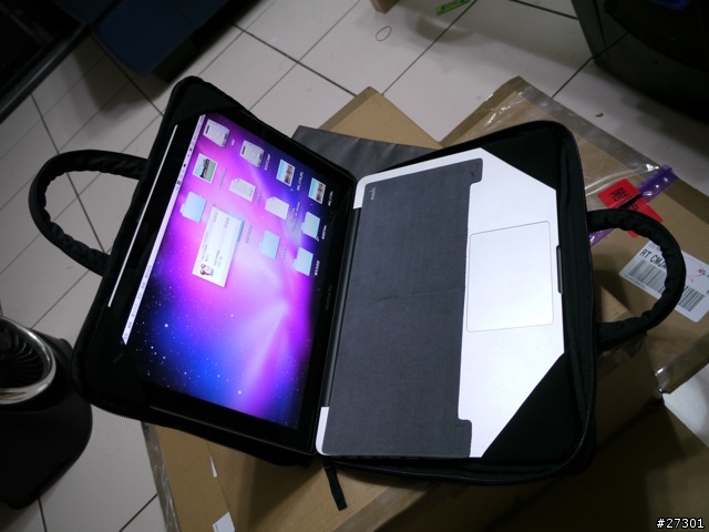 [開箱分享]HEAD PORTER X MACBOOK 黑美合身電腦包