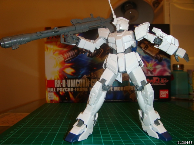 1/144獨角獸剛彈素組分享