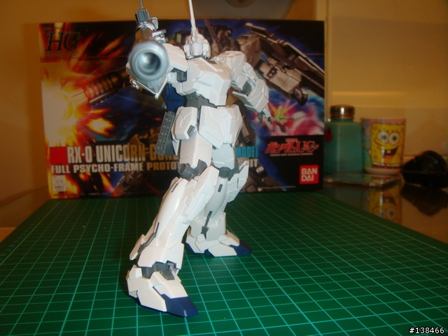 1/144獨角獸剛彈素組分享