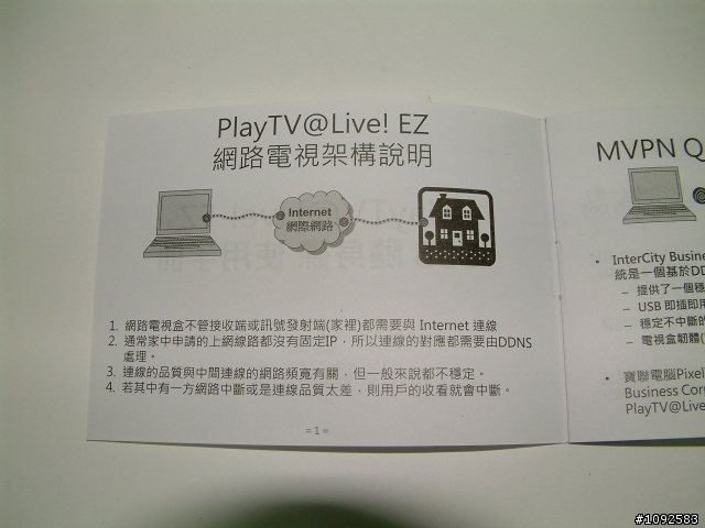 PlayTV@Live! EZ 網路電視盒(IPTV)開箱文